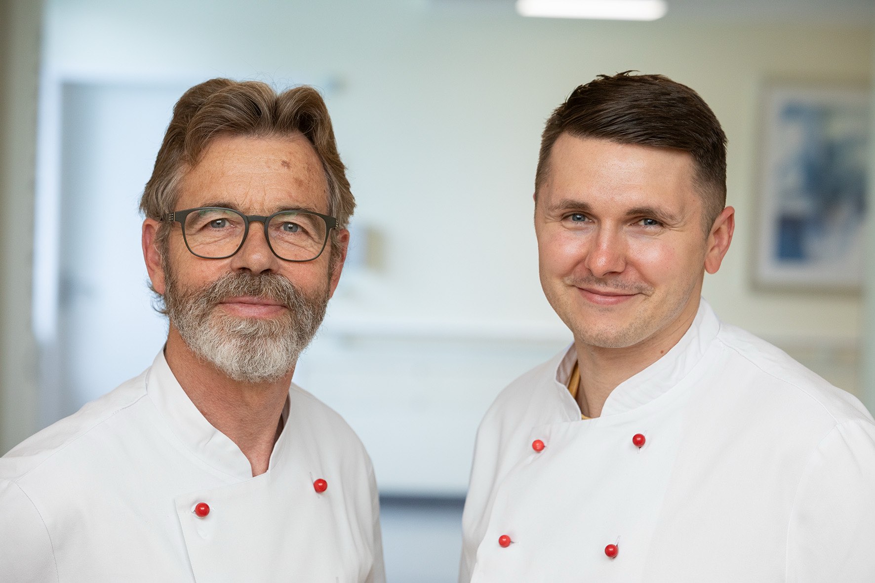 Michael Winne, links, und Phillip Kalthoff