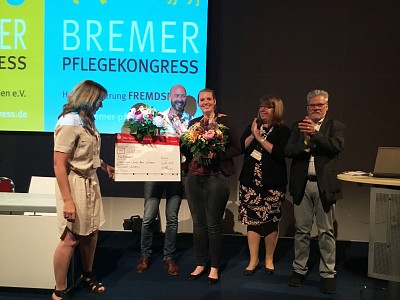 Preisübergabe Deutscher Wundkongress 2018